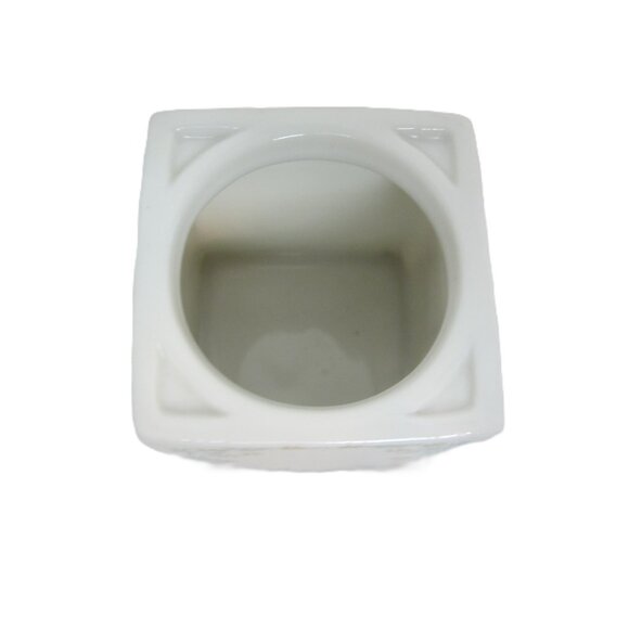 Lenox Spice Village Dill BOTTOM ONLY Spice Jar Lid Cottage House Ceramic - Picture 5 of 6